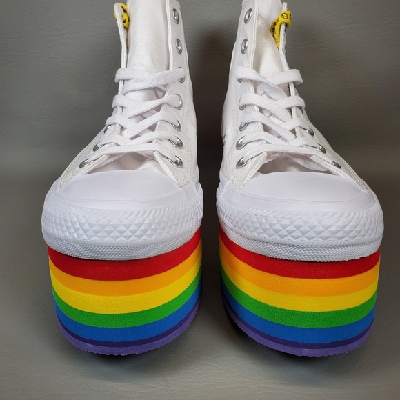 Converse x Miley Cyrus Pride Platform - Picture 4 of 6